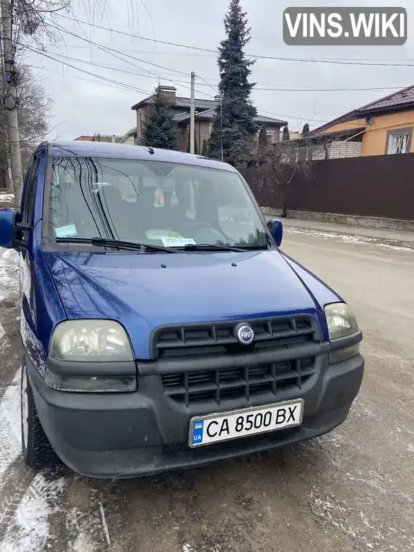 Минивэн Fiat Doblo Panorama 2004 1.6 л. Ручная / Механика обл. Черкасская, Умань - Фото 1/11