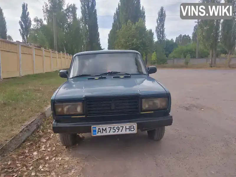 Седан ВАЗ / Lada 2107 2005 1.5 л. Ручная / Механика обл. Житомирская, Коростень - Фото 1/8