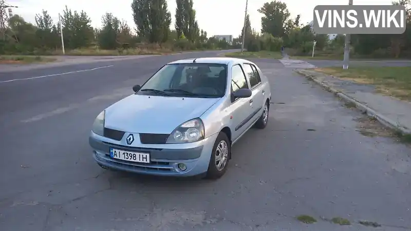 Хэтчбек Renault Clio 2003 1.39 л. Ручная / Механика обл. Киевская, Рокитное - Фото 1/10