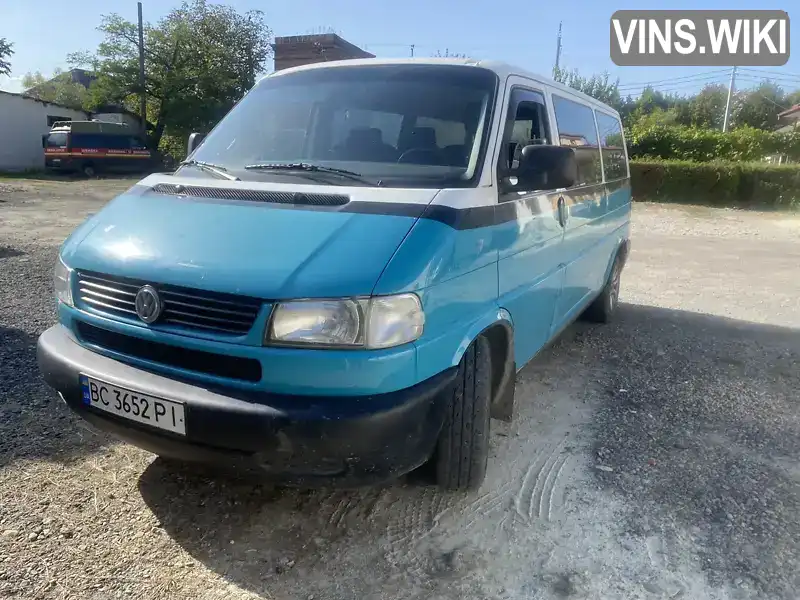 Минивэн Volkswagen Transporter 2001 1.9 л. Ручная / Механика обл. Львовская, Дрогобыч - Фото 1/15