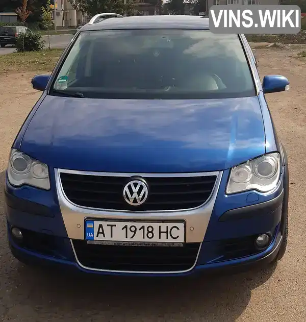 Мінівен Volkswagen Touran 2007 1.97 л. Ручна / Механіка обл. Івано-Франківська, Коломия - Фото 1/21