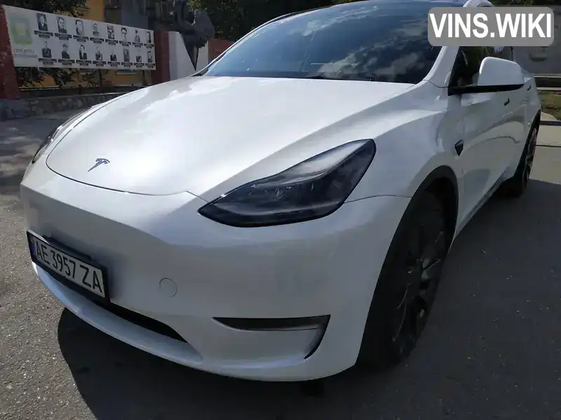 Внедорожник / Кроссовер Tesla Model Y 2022 null_content л. Автомат обл. Днепропетровская, Новомосковск - Фото 1/21