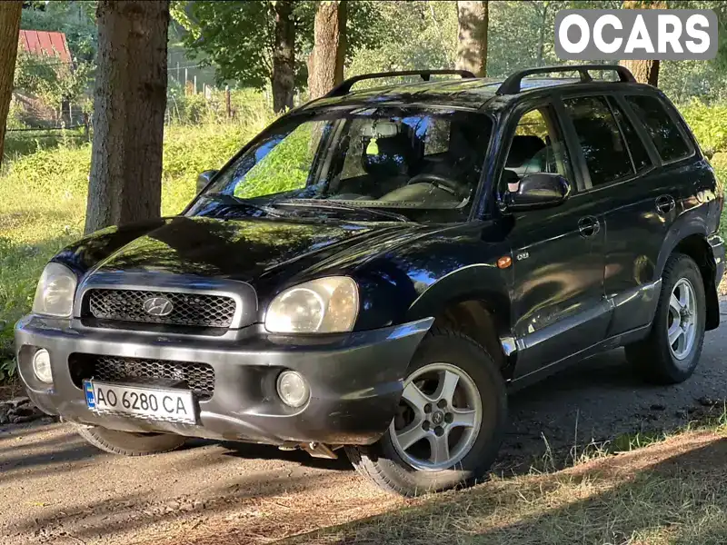 Позашляховик / Кросовер Hyundai Santa FE 2003 null_content л. Ручна / Механіка обл. Закарпатська, Міжгір'я - Фото 1/21