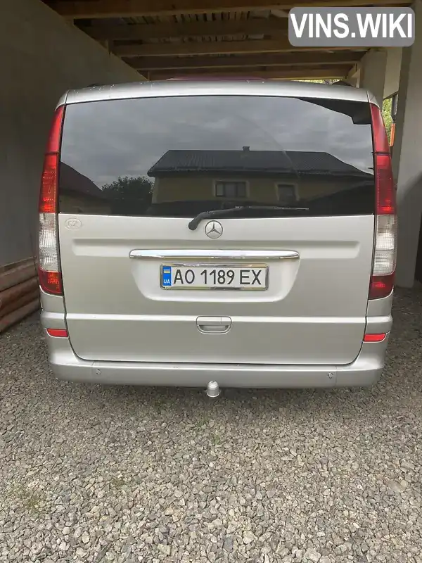 Мінівен Mercedes-Benz Viano 2003 2.15 л. Ручна / Механіка обл. Закарпатська, Ужгород - Фото 1/4