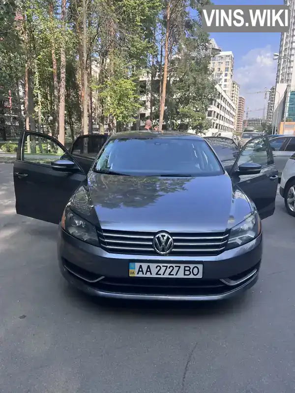 1VWAP7A33EC001776 Volkswagen Passat 2013 Седан 2.48 л. Фото 5