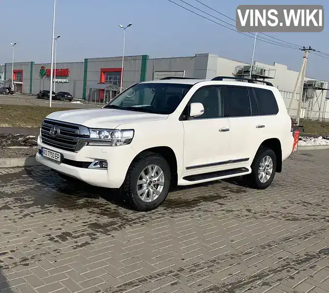 Позашляховик / Кросовер Toyota Land Cruiser 2019 4.5 л. Автомат обл. Закарпатська, Хуст - Фото 1/11