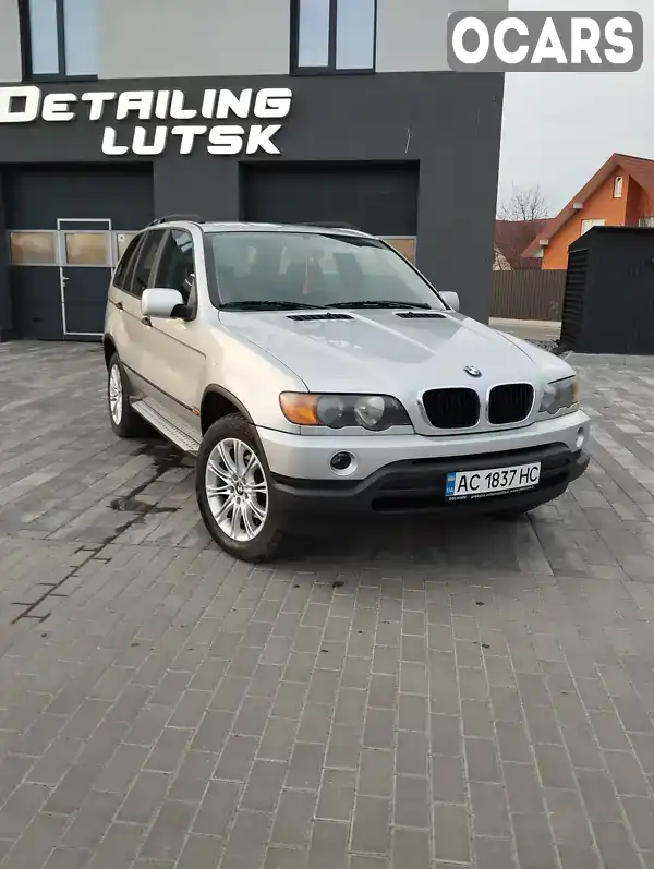 Позашляховик / Кросовер BMW X5 2002 3 л. Ручна / Механіка обл. Волинська, Луцьк - Фото 1/21