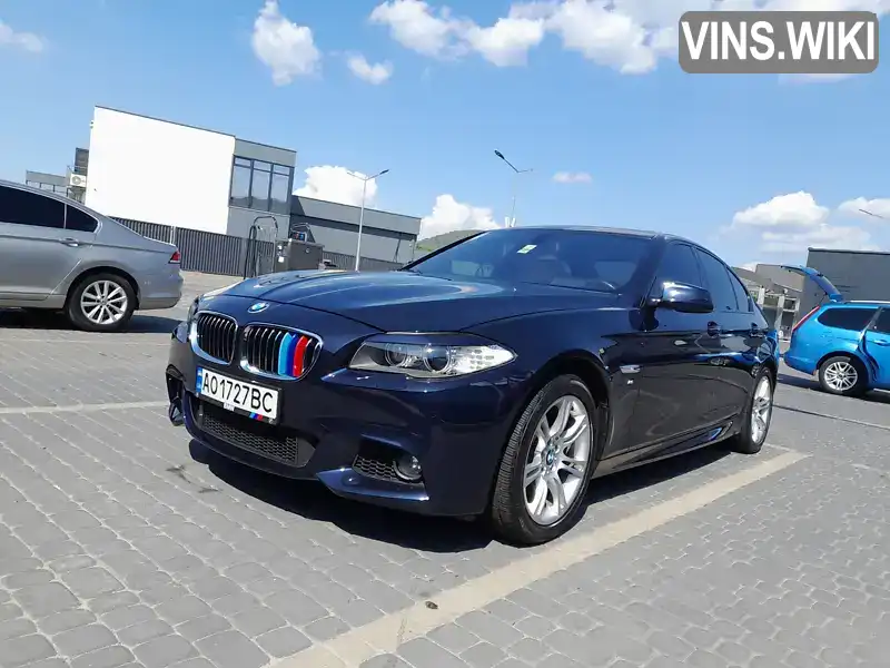 Седан BMW 5 Series 2013 2 л. Автомат обл. Закарпатська, Мукачево - Фото 1/21