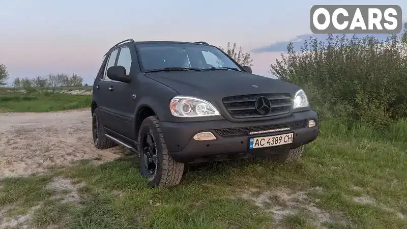 Позашляховик / Кросовер Mercedes-Benz M-Class 2001 2.69 л. Автомат обл. Волинська, Любомль - Фото 1/19