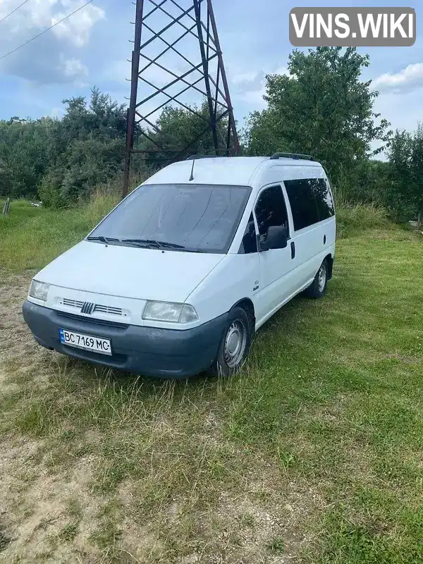 Минивэн Fiat Scudo 2001 2 л. Ручная / Механика обл. Львовская, Борислав - Фото 1/9