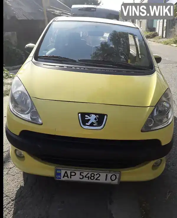 Мікровен Peugeot 1007 2005 1.4 л. Ручна / Механіка обл. Запорізька, Запоріжжя - Фото 1/10