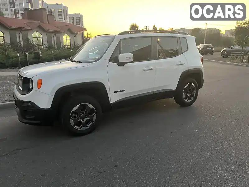 Позашляховик / Кросовер Jeep Renegade 2016 2.36 л. Автомат обл. Київська, Вишневе - Фото 1/21