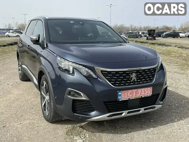 Позашляховик / Кросовер Peugeot 5008 2017 2 л. Автомат обл. Львівська, Львів - Фото 1/21