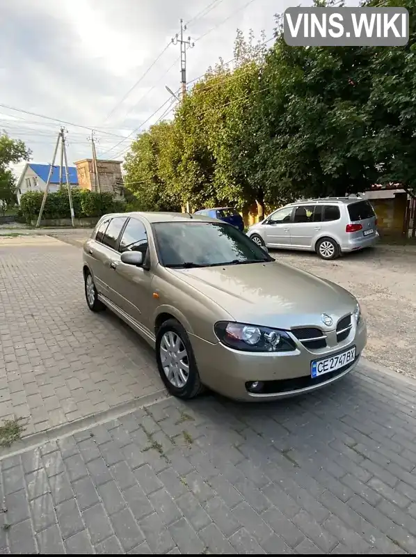 Хетчбек Nissan Almera 2003 1.8 л. Ручна / Механіка обл. Чернівецька, Чернівці - Фото 1/19