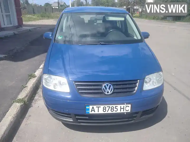 Мінівен Volkswagen Touran 2004 1.6 л. обл. Івано-Франківська, Калуш - Фото 1/21