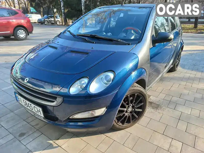 Хетчбек Smart Forfour 2006 1.1 л. Ручна / Механіка обл. Полтавська, Пирятин - Фото 1/16