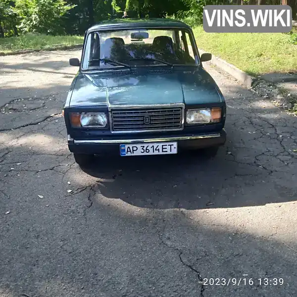 Седан ВАЗ / Lada 2107 2005 1.6 л. Ручна / Механіка обл. Київська, Українка - Фото 1/9