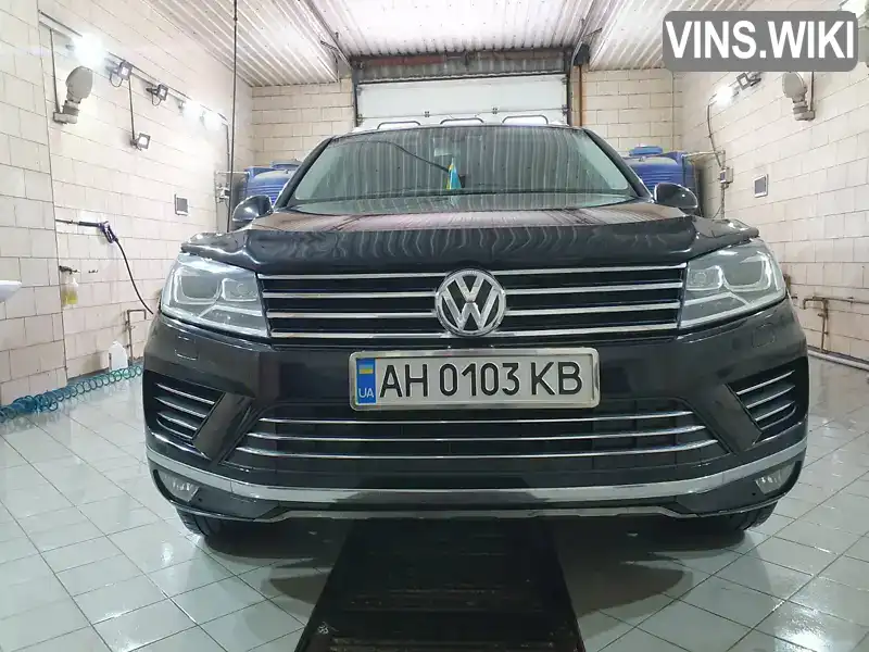 Внедорожник / Кроссовер Volkswagen Touareg 2014 2.97 л. Автомат обл. Донецкая, Краматорск - Фото 1/19