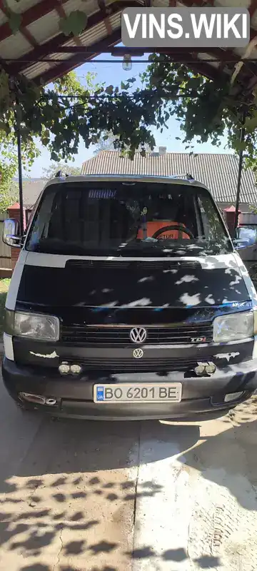 Мінівен Volkswagen Transporter 1998 2.46 л. Ручна / Механіка обл. Тернопільська, Бучач - Фото 1/13