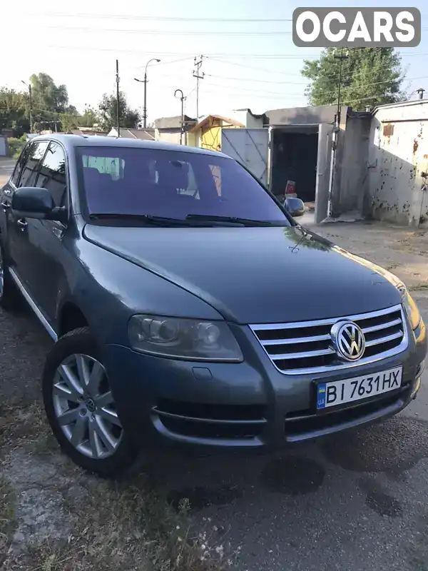 Позашляховик / Кросовер Volkswagen Touareg 2005 2.5 л. Типтронік обл. Полтавська, Кременчук - Фото 1/21