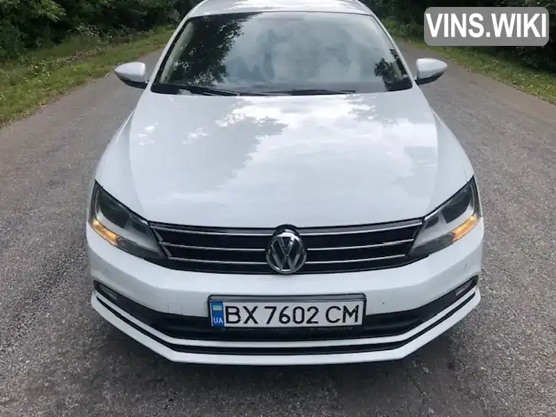 Седан Volkswagen Jetta 2016 1.6 л. Ручна / Механіка обл. Хмельницька, Хмельницький - Фото 1/8