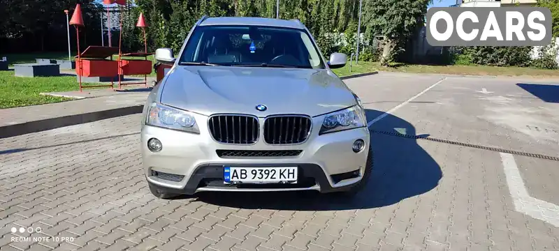 Позашляховик / Кросовер BMW X3 2011 2 л. Автомат обл. Вінницька, Вінниця - Фото 1/14