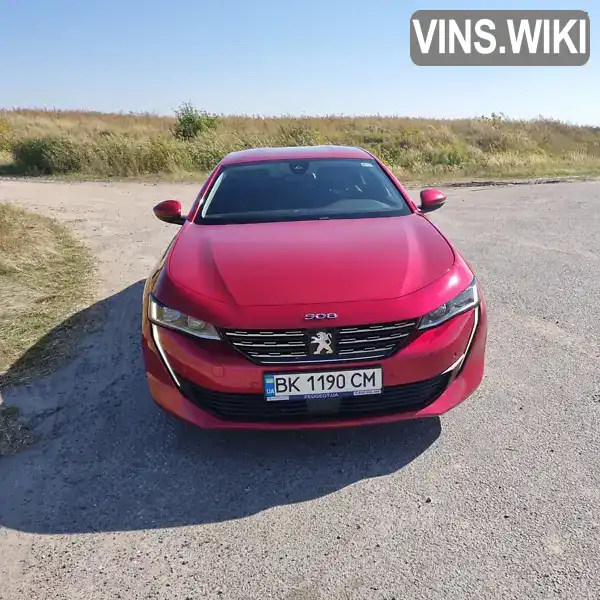 Фастбек Peugeot 508 2019 1.5 л. Автомат обл. Рівненська, Рівне - Фото 1/16