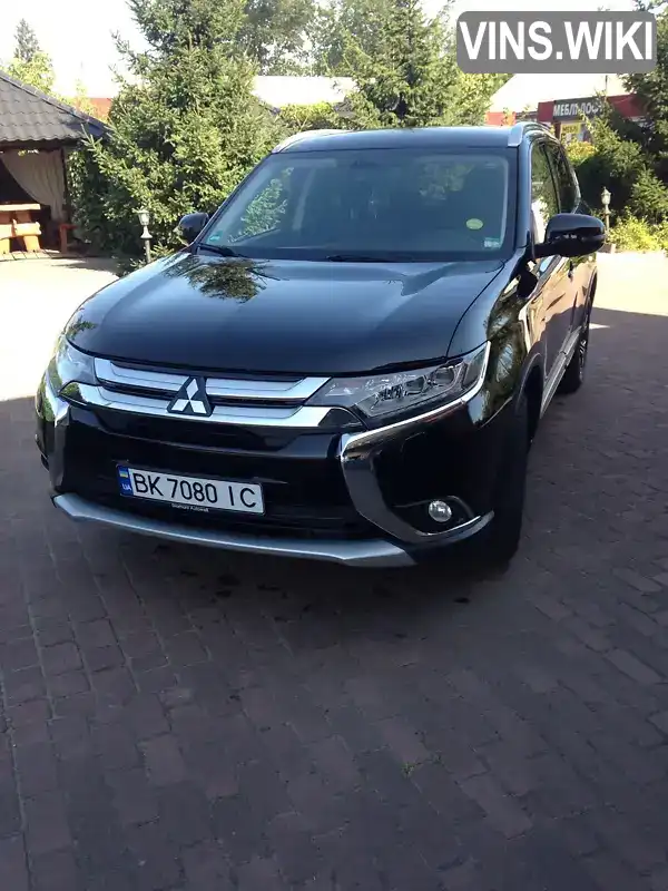 Позашляховик / Кросовер Mitsubishi Outlander 2016 2.27 л. Автомат обл. Рівненська, Сарни - Фото 1/18