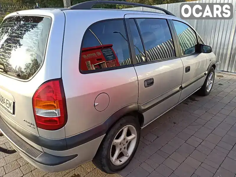 Мінівен Opel Zafira 2000 2 л. Ручна / Механіка обл. Закарпатська, Ужгород - Фото 1/18