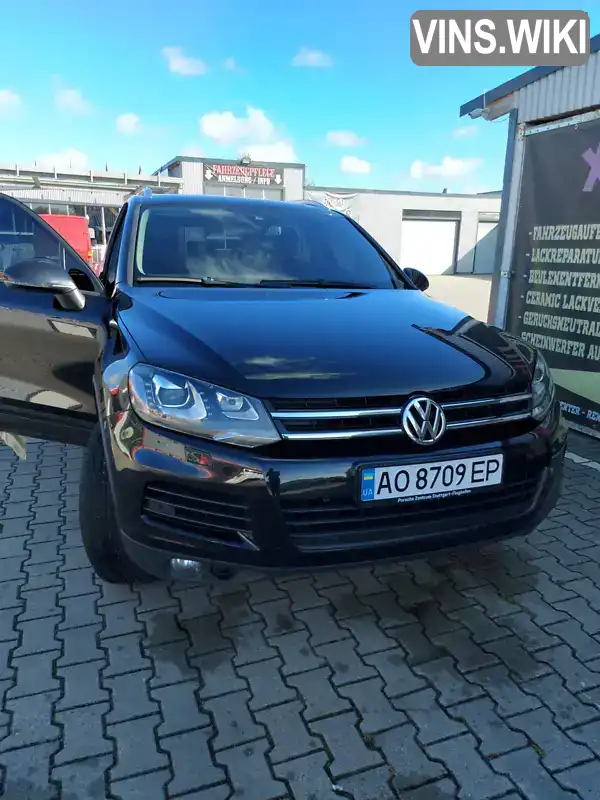 Внедорожник / Кроссовер Volkswagen Touareg 2012 2.97 л. Автомат обл. Закарпатская, Мукачево - Фото 1/21