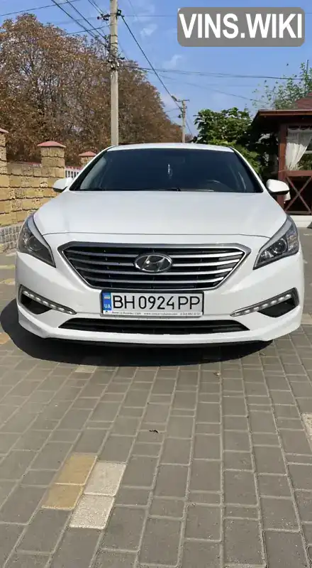 Седан Hyundai Sonata 2015 2.36 л. Автомат обл. Миколаївська, Врадіївка - Фото 1/16