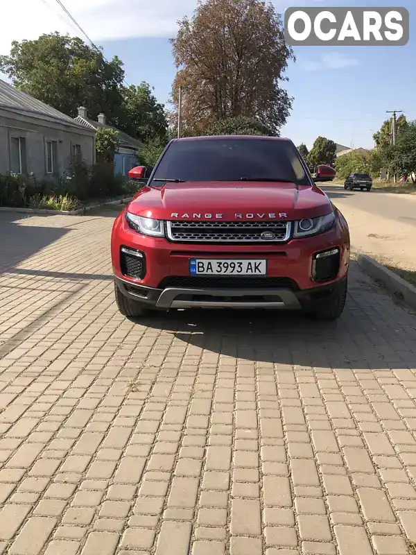 Позашляховик / Кросовер Land Rover Range Rover Evoque 2018 2 л. Автомат обл. Кіровоградська, Бобринець - Фото 1/21