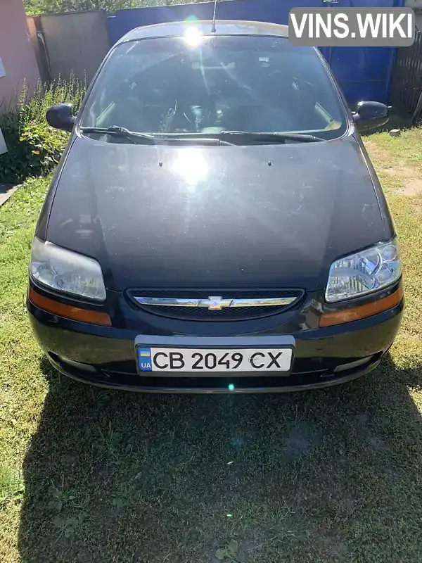 Седан Chevrolet Aveo 2005 1.4 л. Ручная / Механика обл. Черниговская, Бахмач - Фото 1/10