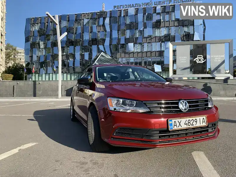 Седан Volkswagen Jetta 2016 1.39 л. Ручная / Механика обл. Харьковская, Харьков - Фото 1/12