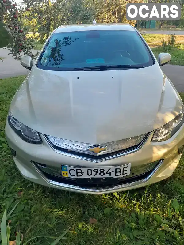 Хэтчбек Chevrolet Volt 2016 1.5 л. Вариатор обл. Черниговская, Бахмач - Фото 1/9