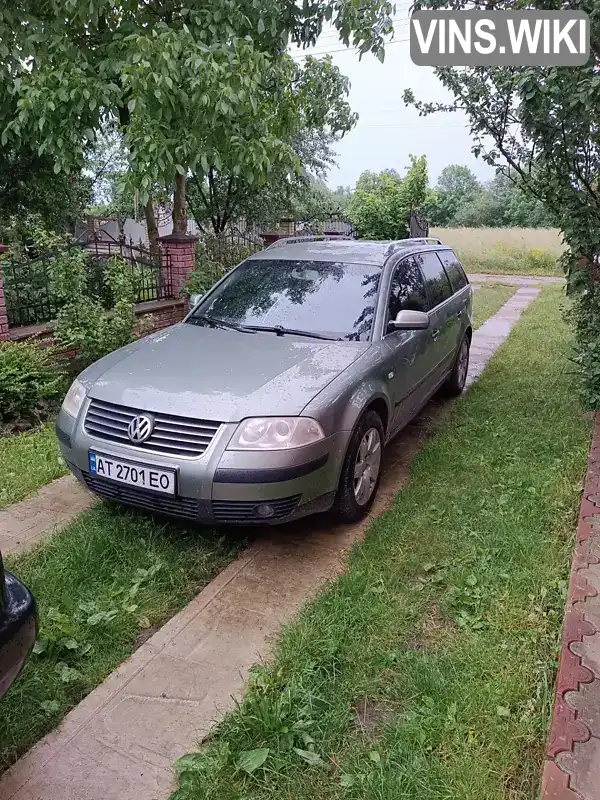 Універсал Volkswagen Passat 2003 1.98 л. Ручна / Механіка обл. Івано-Франківська, Івано-Франківськ - Фото 1/8