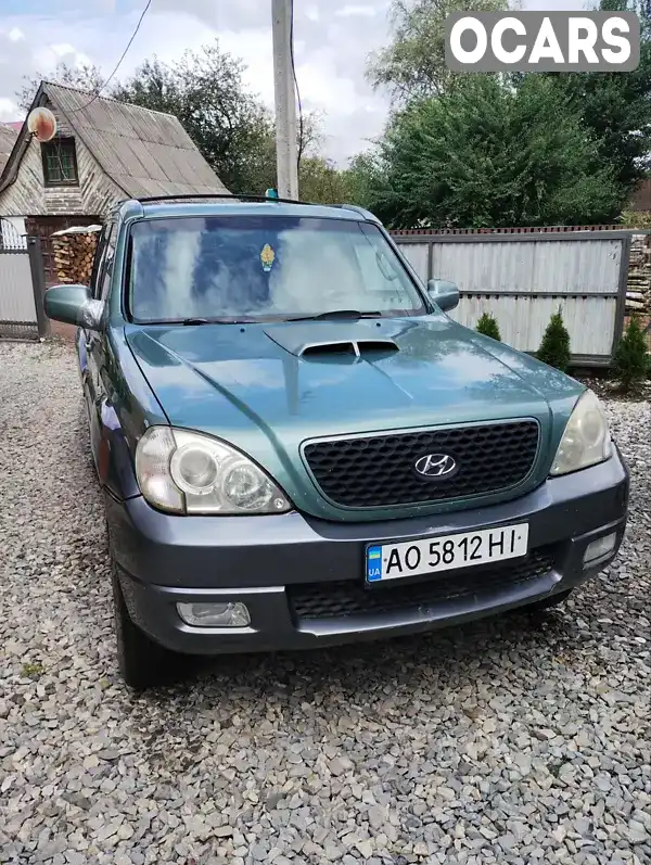 Позашляховик / Кросовер Hyundai Terracan 2004 2.9 л. обл. Закарпатська, Рахів - Фото 1/15