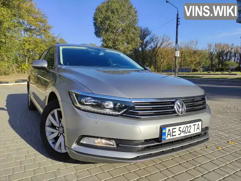 Универсал Volkswagen Passat 2016 1.6 л. Автомат обл. Днепропетровская, Каменское (Днепродзержинск) - Фото 1/21