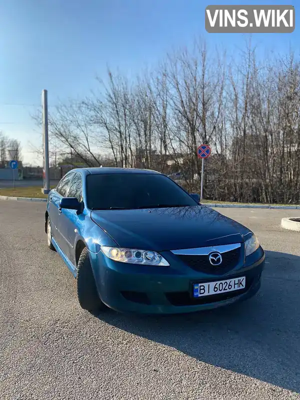 Ліфтбек Mazda 6 2006 2 л. Ручна / Механіка обл. Дніпропетровська, Дніпро (Дніпропетровськ) - Фото 1/8