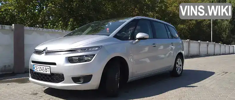 Минивэн Citroen Grand C4 Picasso 2015 1.56 л. обл. Черновицкая, Черновцы - Фото 1/21