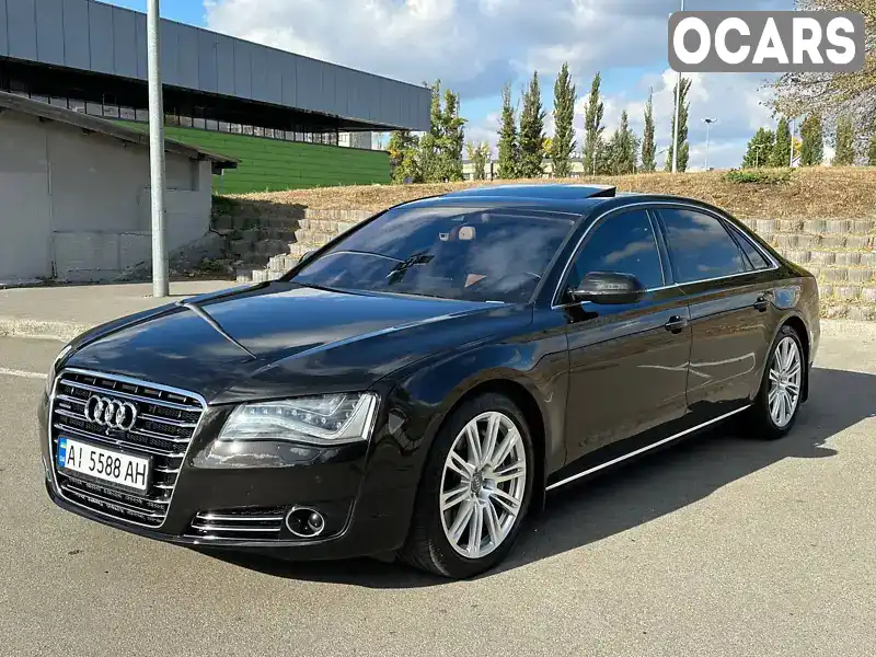 Седан Audi A8 2013 3.99 л. Типтронік обл. Київська, Київ - Фото 1/21