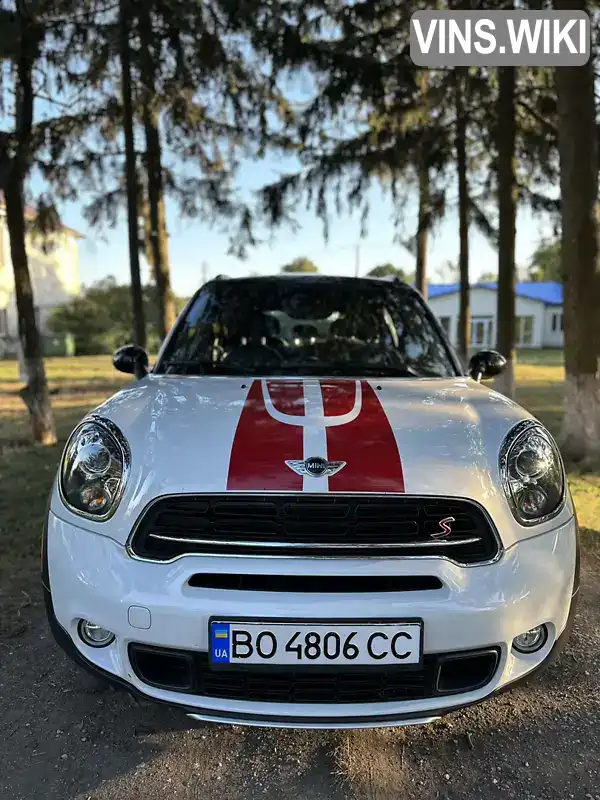 Позашляховик / Кросовер MINI Countryman 2016 1.6 л. Автомат обл. Тернопільська, Тернопіль - Фото 1/21