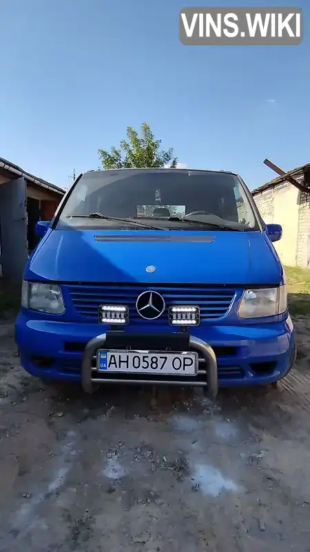 Мінівен Mercedes-Benz V-Class 2002 2.2 л. Ручна / Механіка обл. Дніпропетровська, Павлоград - Фото 1/21