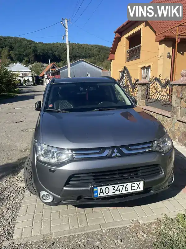 Позашляховик / Кросовер Mitsubishi Outlander 2012 2.3 л. Ручна / Механіка обл. Закарпатська, Іршава - Фото 1/21