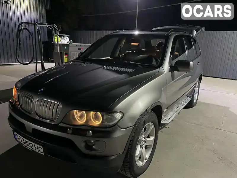 Позашляховик / Кросовер BMW X5 2005 2.99 л. Автомат обл. Закарпатська, Тячів - Фото 1/21