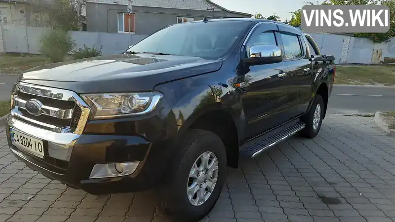 Пікап Ford Ranger 2016 2.2 л. Ручна / Механіка обл. Черкаська, Черкаси - Фото 1/21