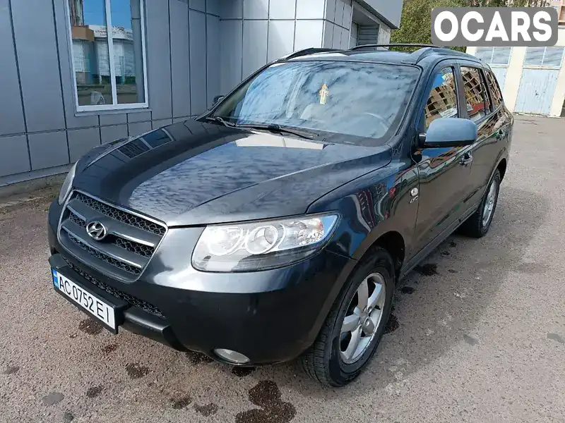 Позашляховик / Кросовер Hyundai Santa FE 2007 2.2 л. Автомат обл. Волинська, Луцьк - Фото 1/21