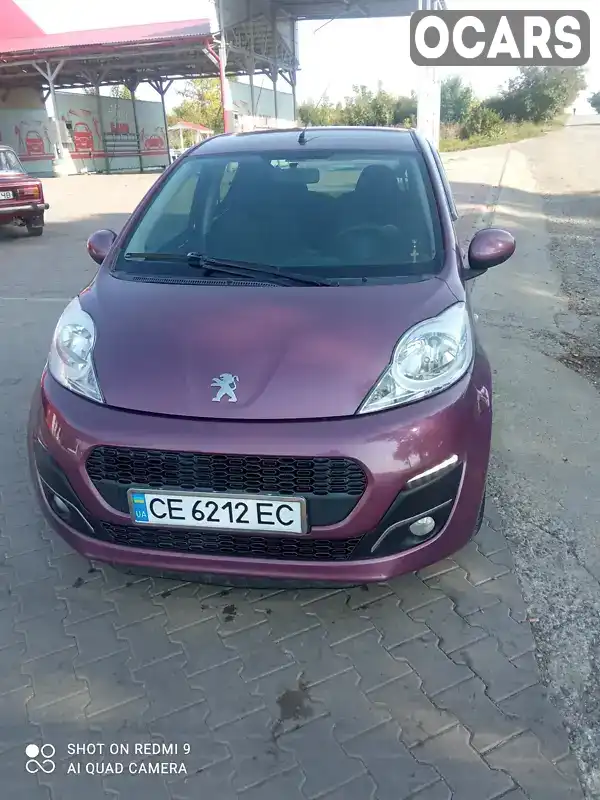 Хетчбек Peugeot 107 2012 1 л. Автомат обл. Чернівецька, Заставна - Фото 1/16