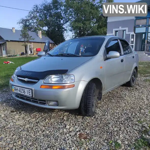 Седан Chevrolet Aveo 2004 null_content л. Ручна / Механіка обл. Івано-Франківська, Косів - Фото 1/20