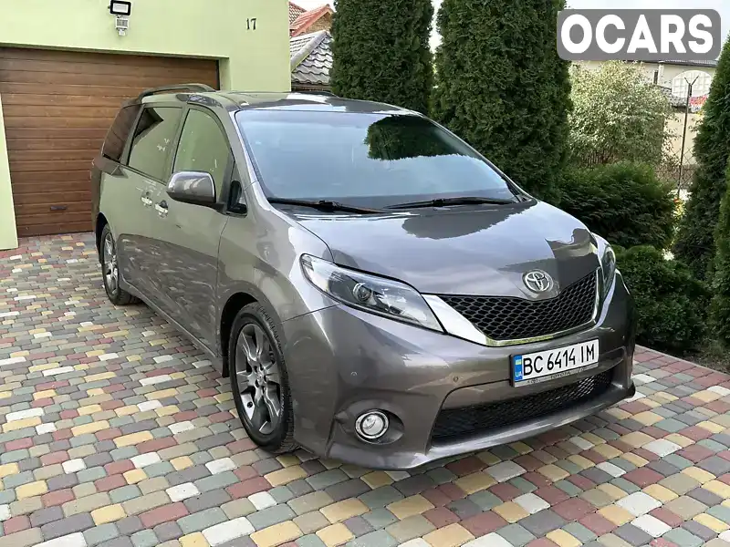 Минивэн Toyota Sienna 2015 3.46 л. Автомат обл. Львовская, Львов - Фото 1/21